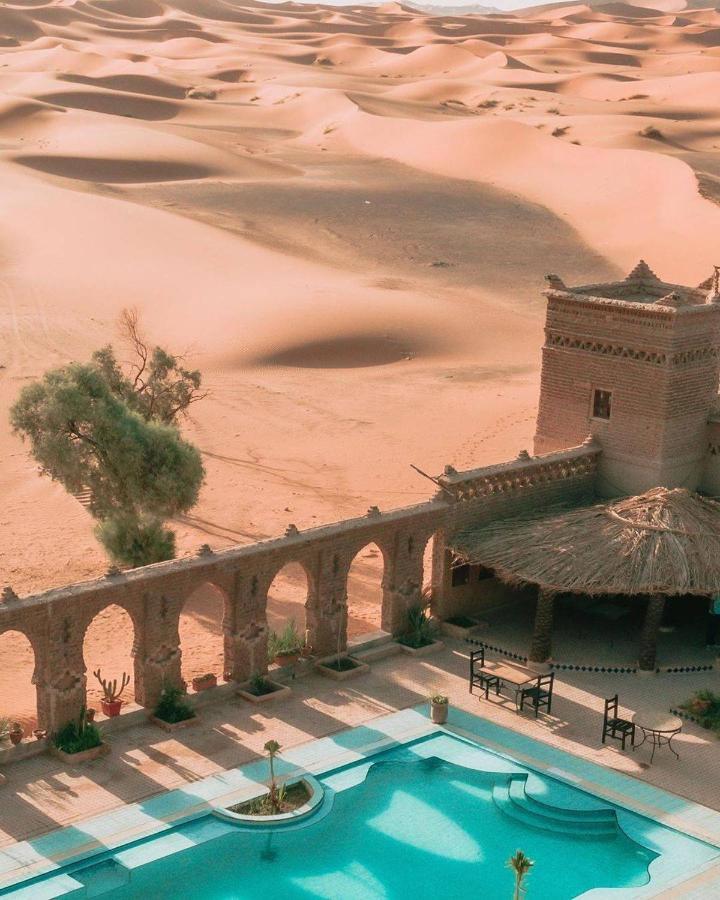 Hotel Cafe Du Sud Merzouga Exterior foto