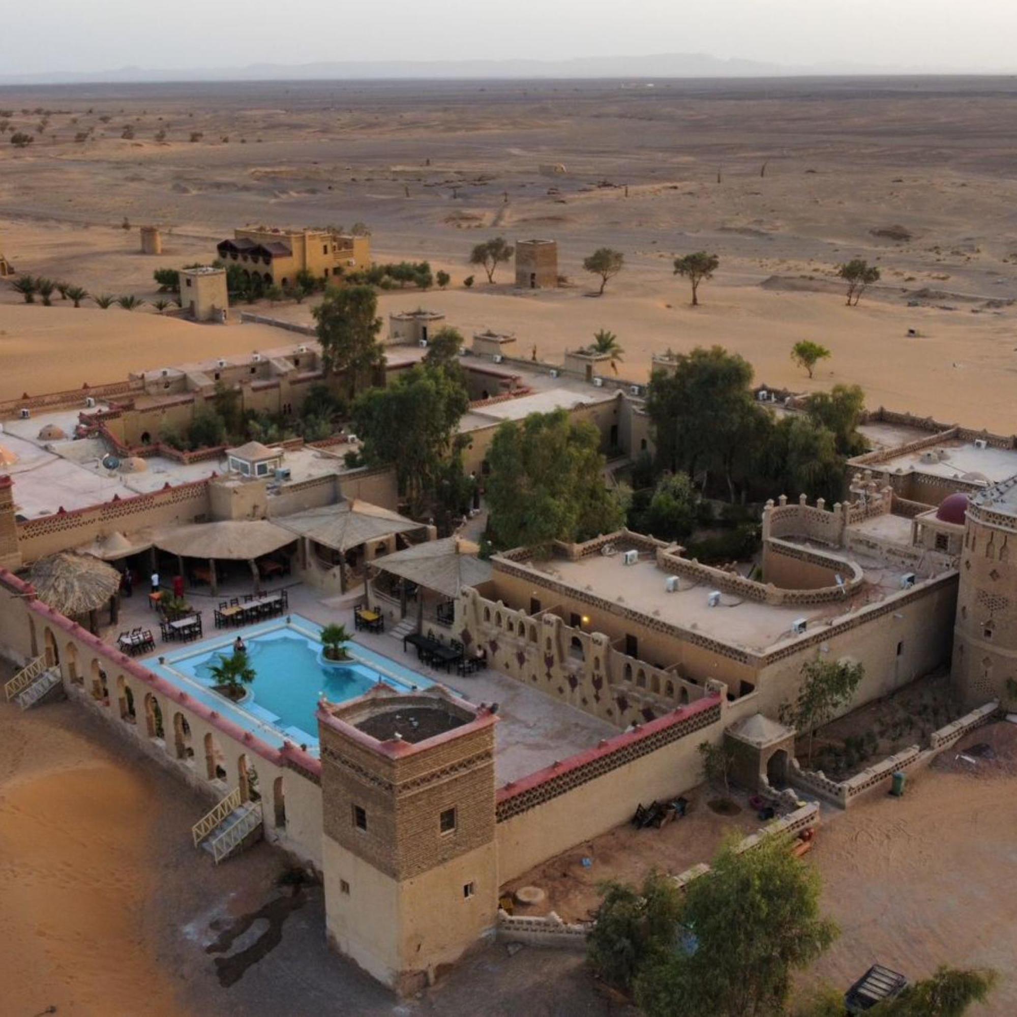 Hotel Cafe Du Sud Merzouga Exterior foto
